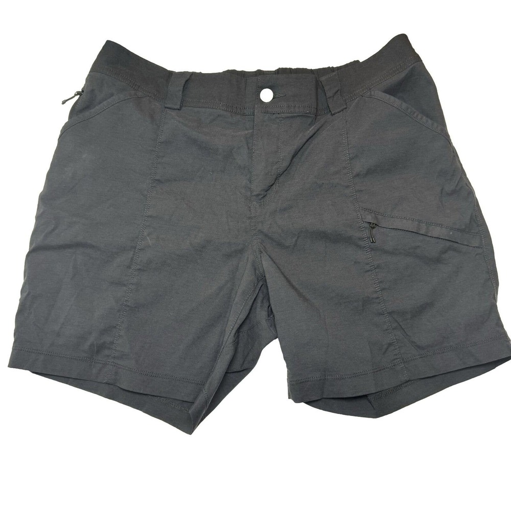 Duluth Trading Co Women's Charcoal Cargo Shorts